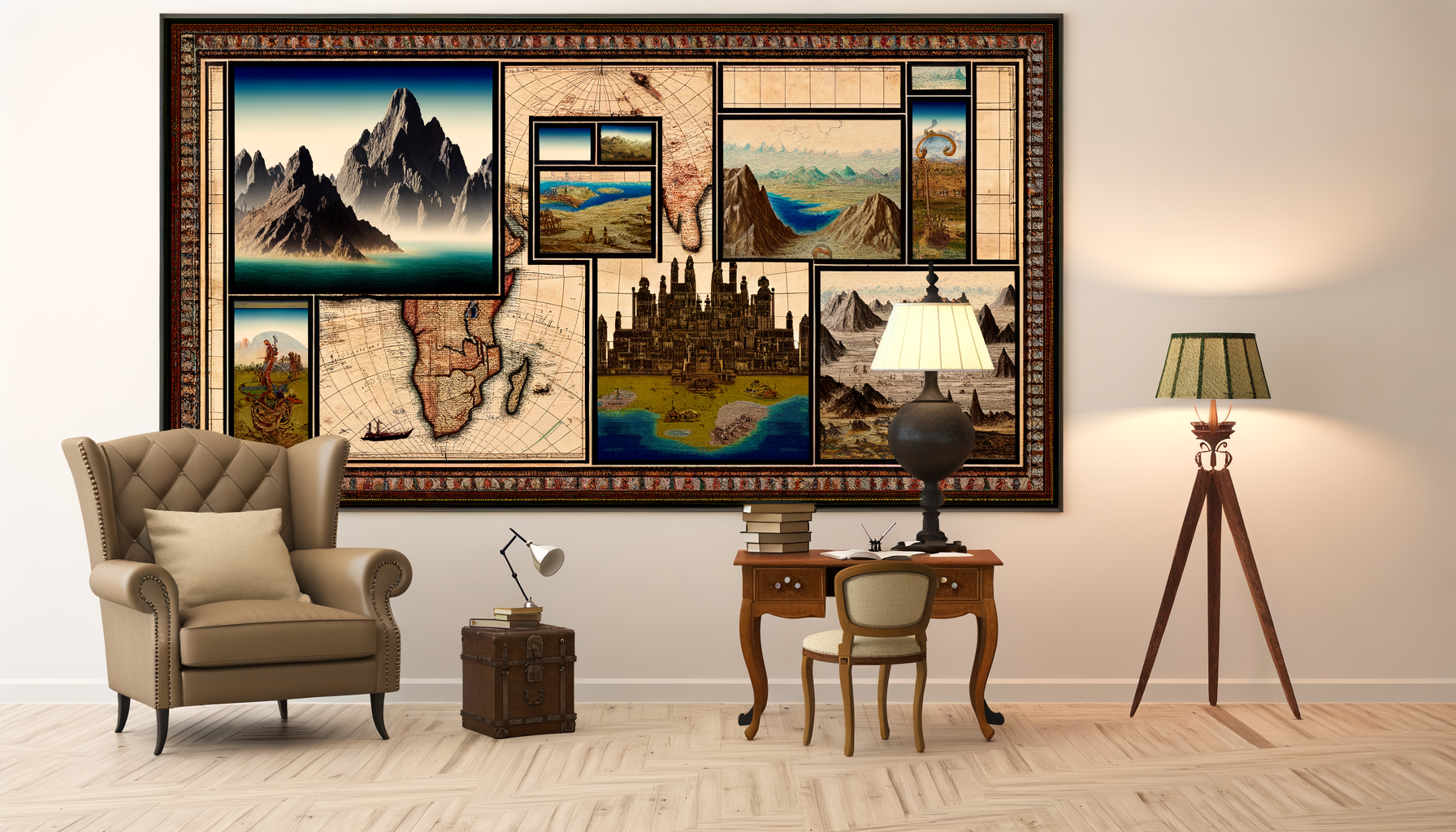 Decor with Meaning: TESTPLAY Maps Tell Your Story