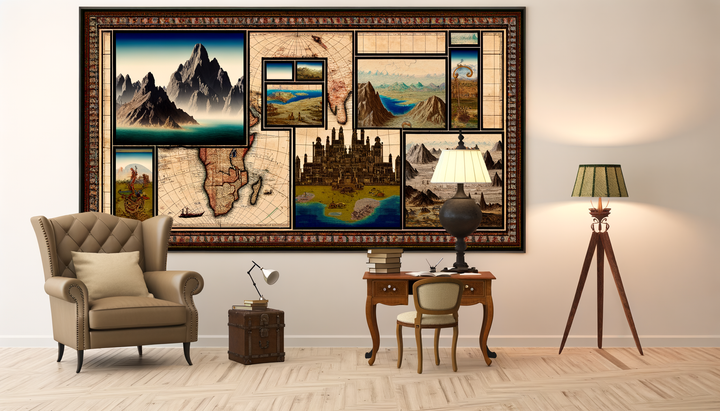 Decor with Meaning: TESTPLAY Maps Tell Your Story