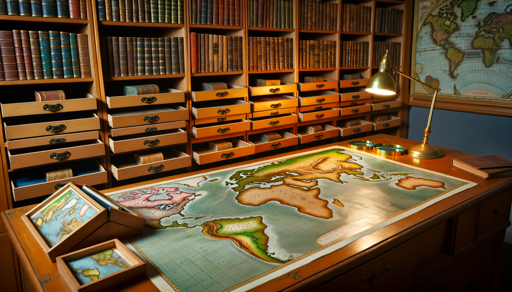 Collecting Miniature Maps: A World in Your Hands