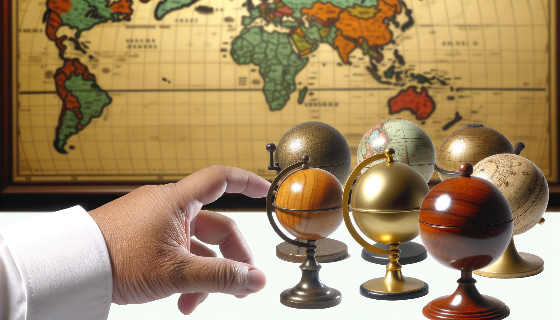 Choosing a Globe Base: Wood, Metal, and More