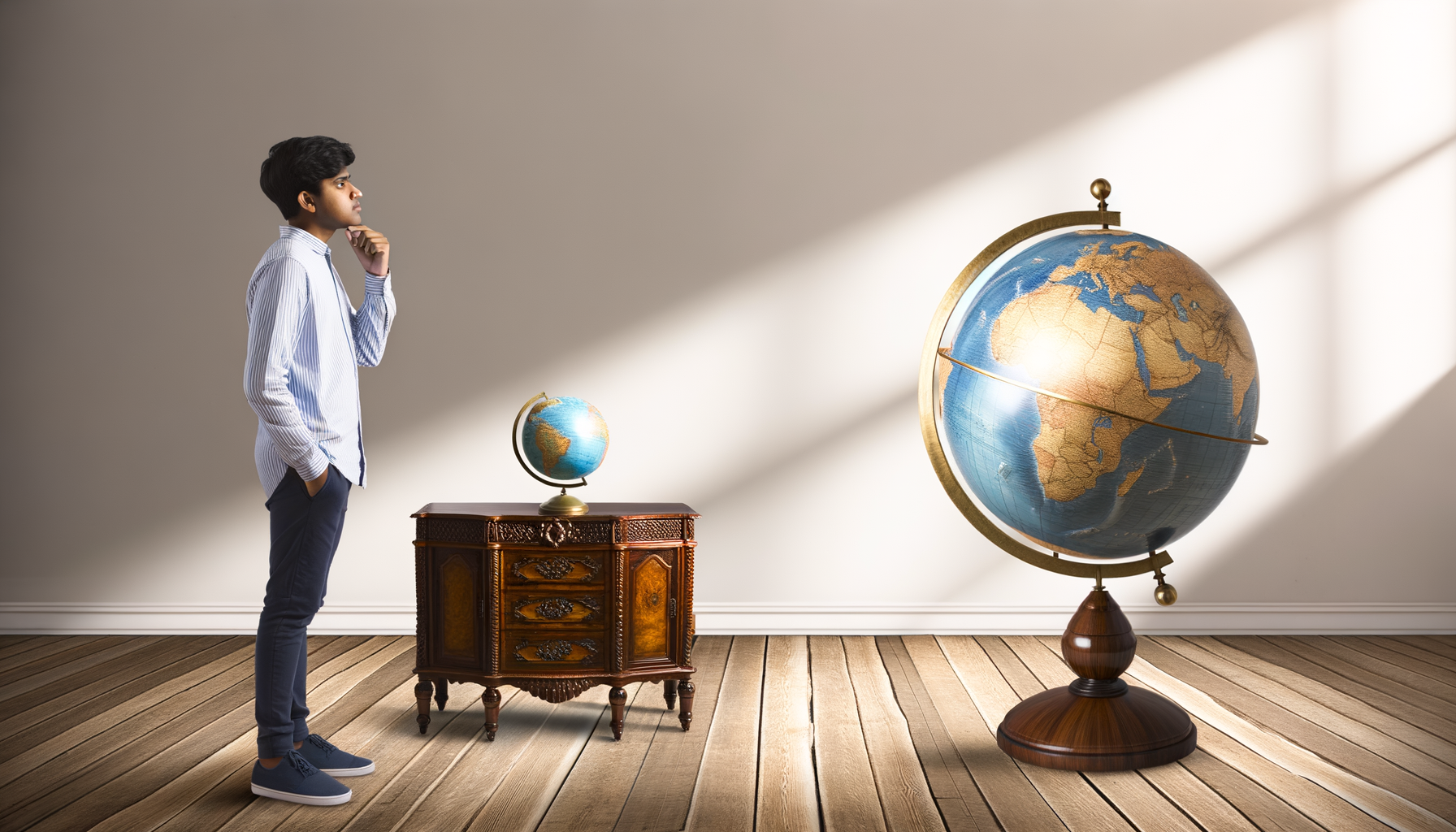 Choosing Between Desk and Floor Globes