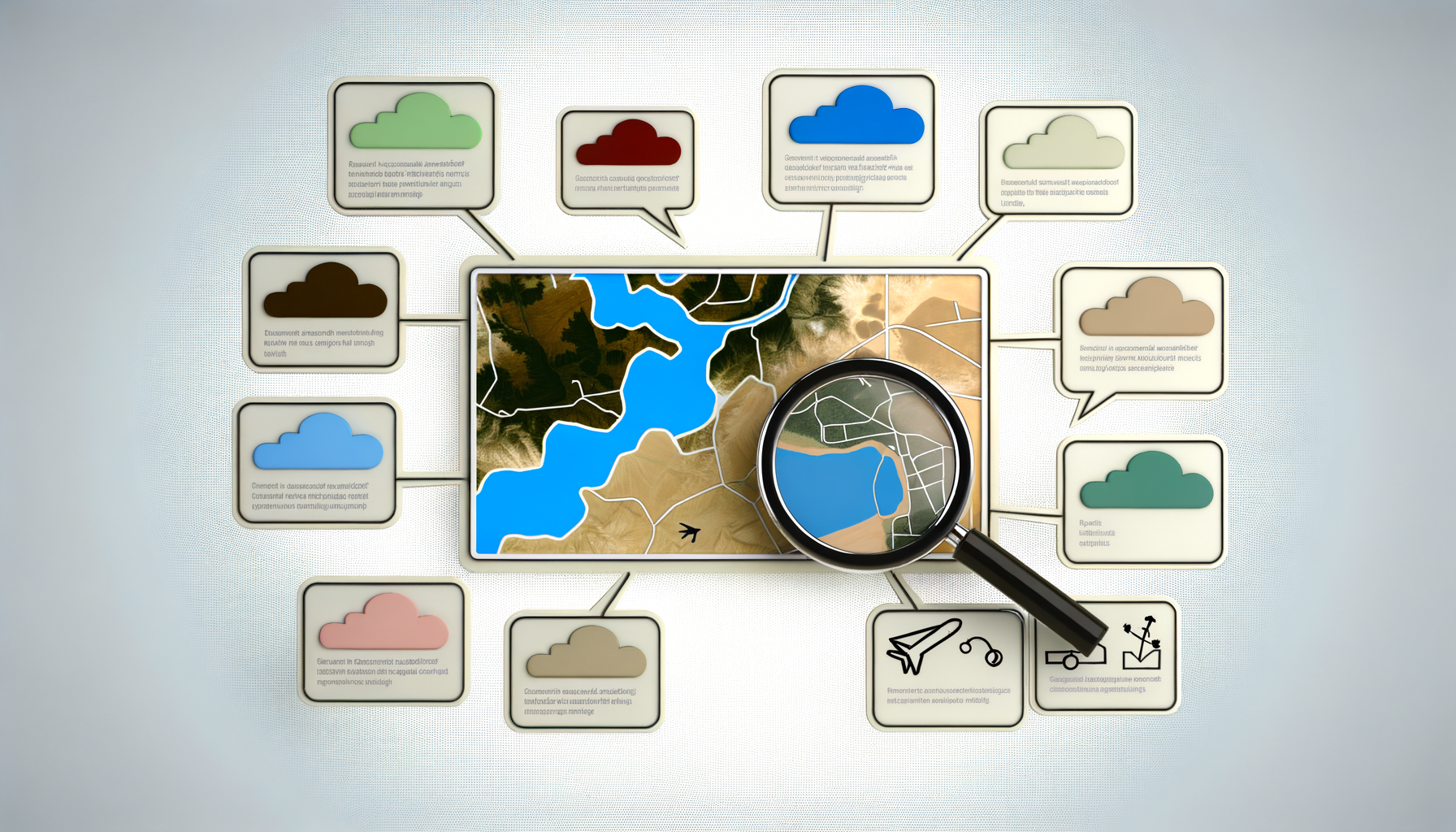 How to Interpret the Colors and Symbols on a Map