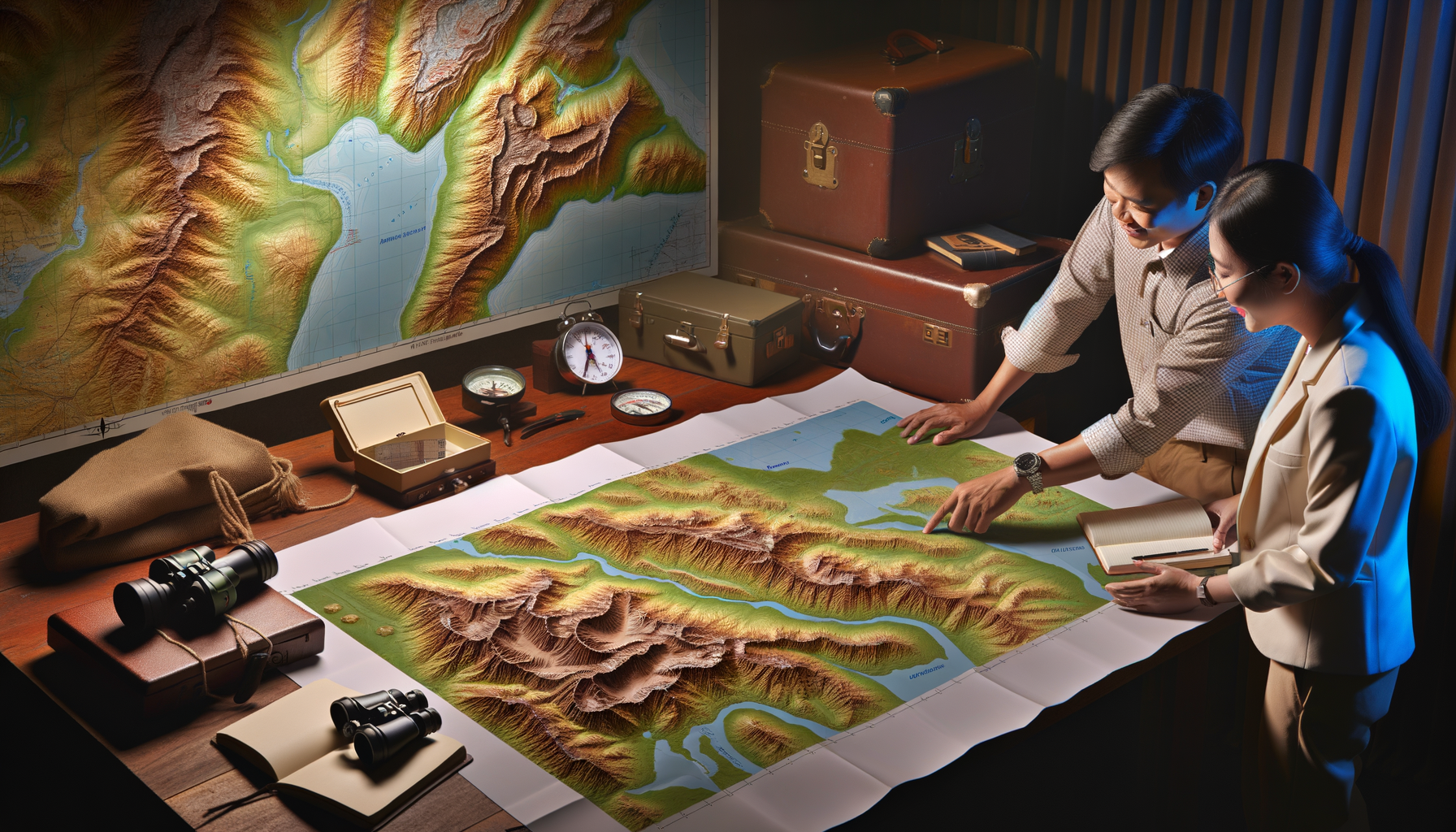 Discover National Parks with Raised Relief Maps