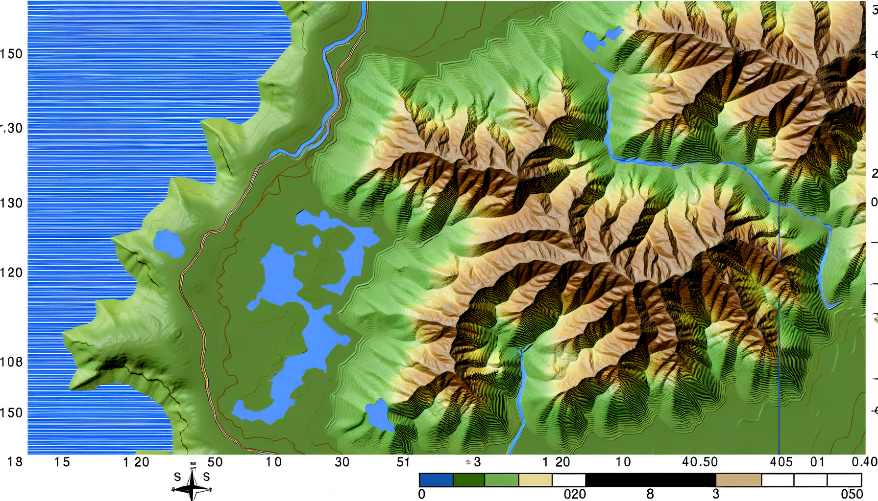 Understanding Contour Lines on Maps and Raised Relief