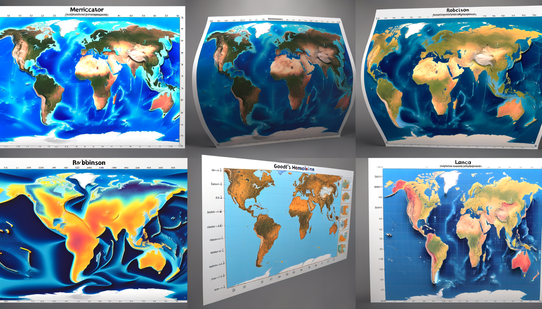 Understanding Different Map Projections and Their Quirks