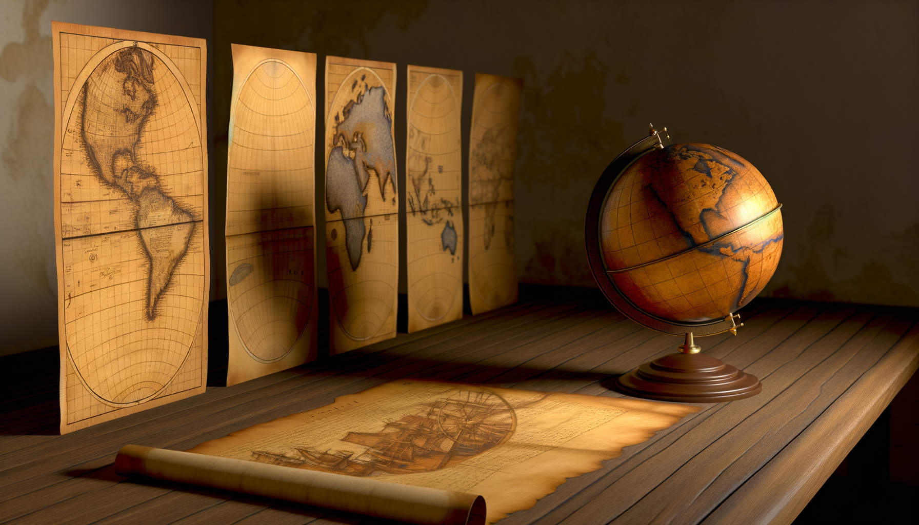 Navigational History: Early Maps and Globes