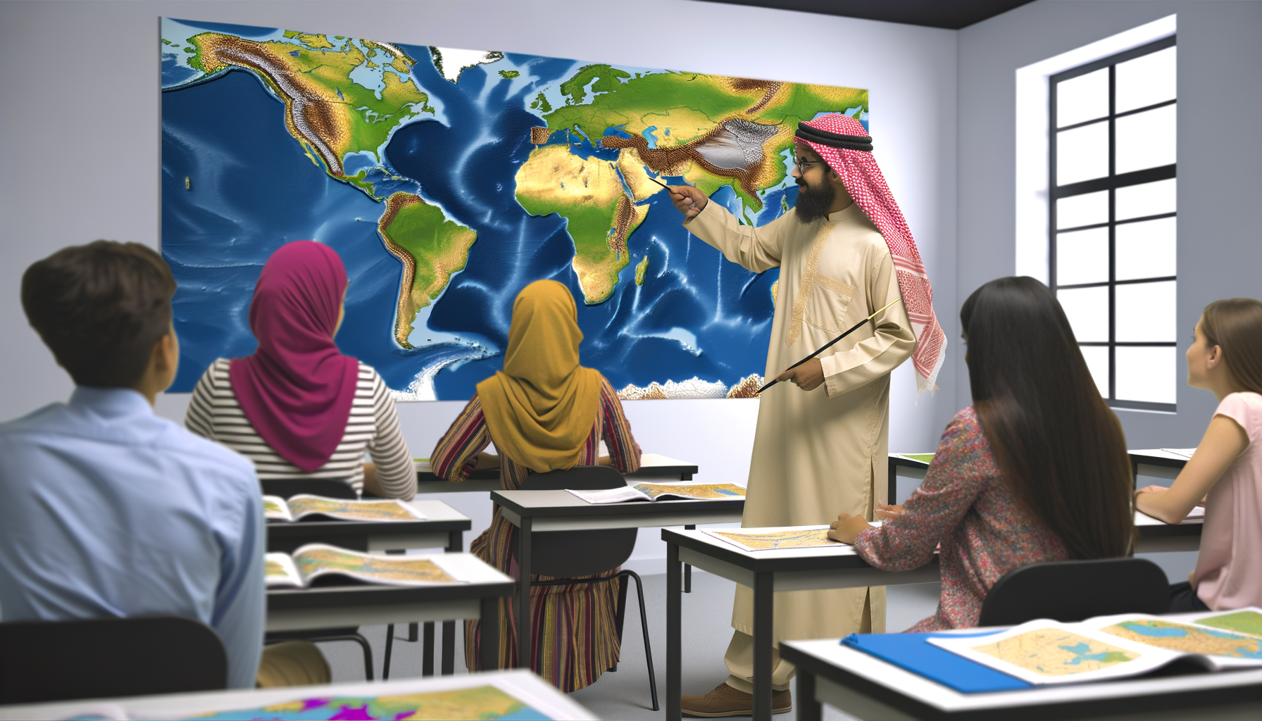How Raised Relief Maps Enhance Spatial Learning