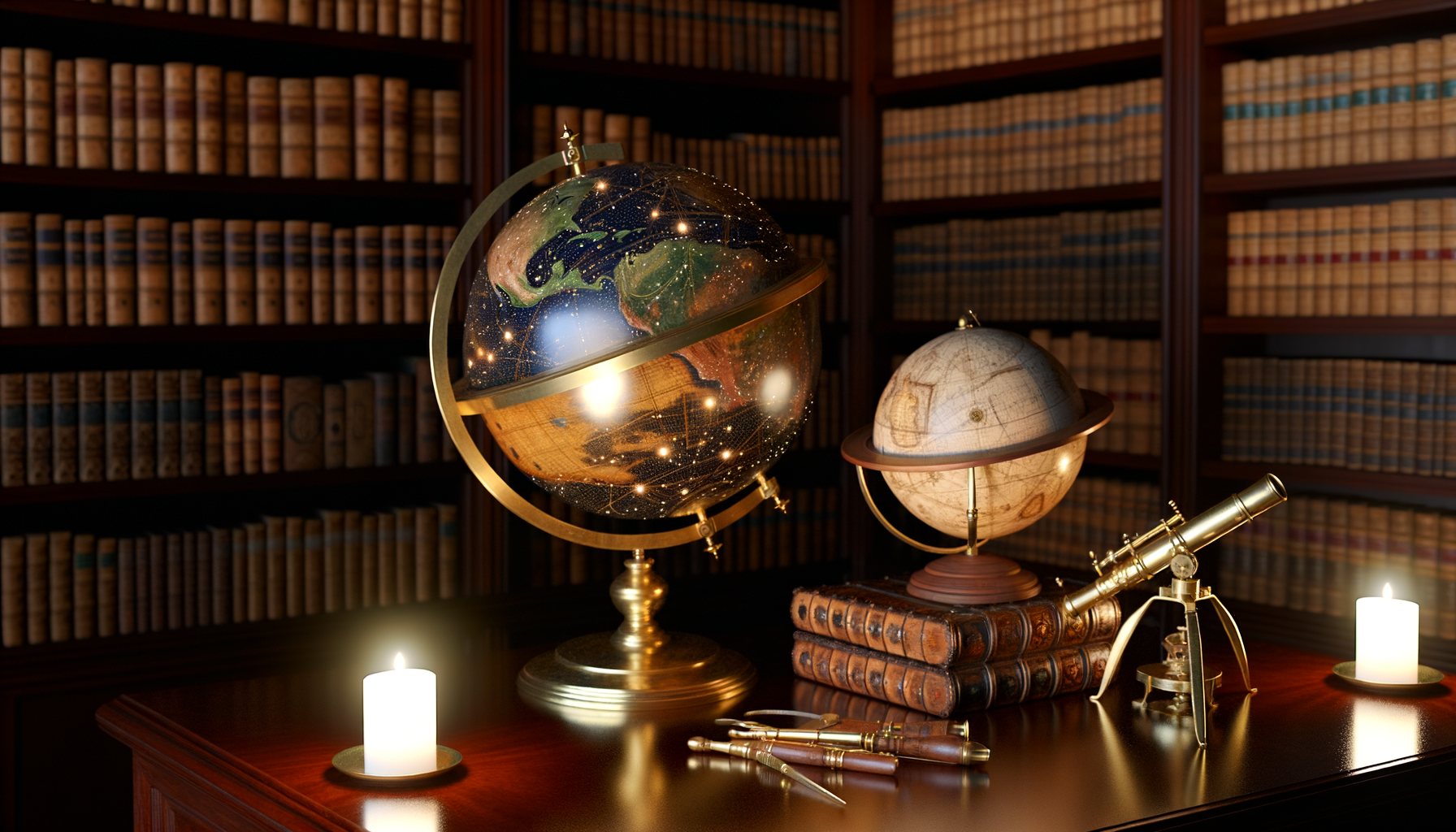 The Allure of Celestial and Planetary Globes