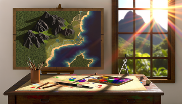 Cartographic Art: Turning Maps into Masterpieces