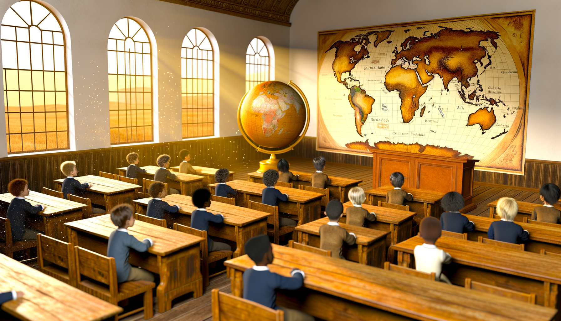 The History of Schoolroom Maps and Globes
