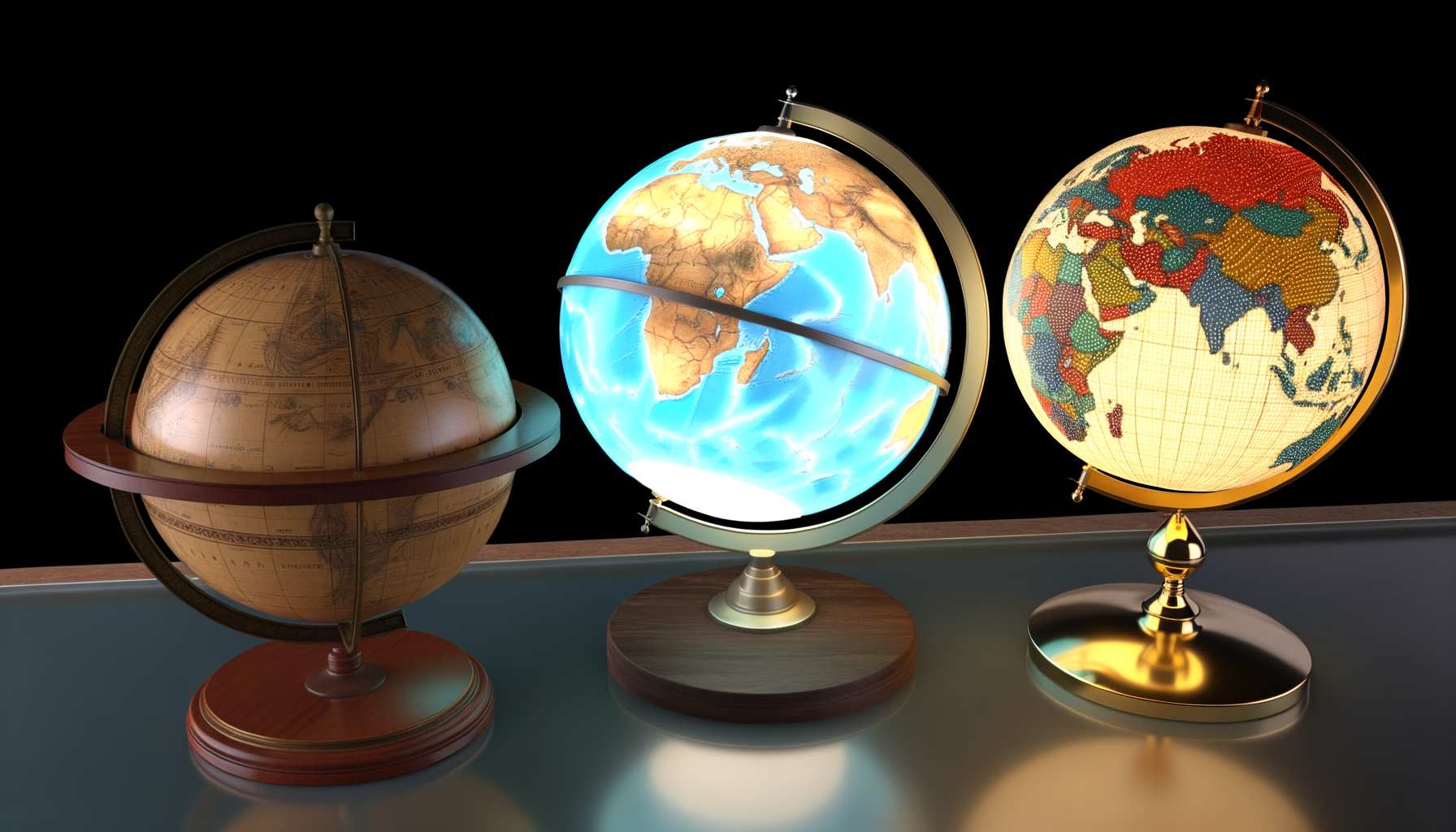 Choosing a Globe Based on Its Features (Illuminated, Antique, etc.)