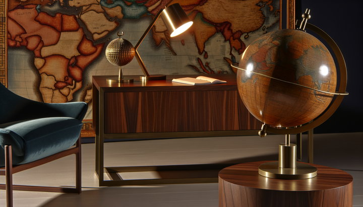 Globes for Interior Design: How to Style Them