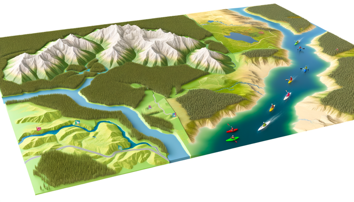 TESTPLAY: Mapping Outdoor Passion in 3D Relief