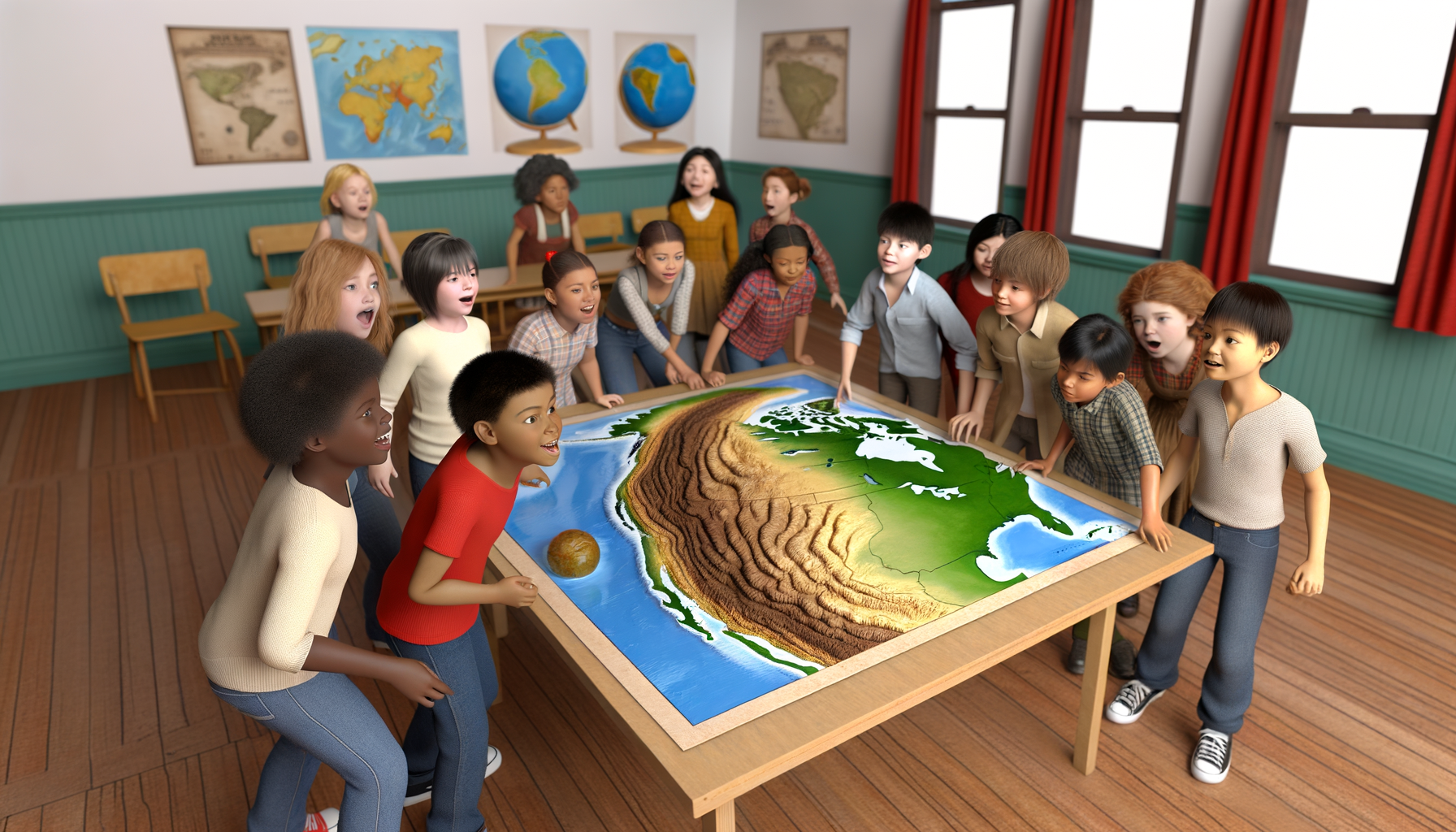 Why Every Classroom Needs a Raised Relief Map