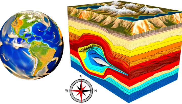 The Geology Behind Raised Relief Maps: Depicting Earth's Formations