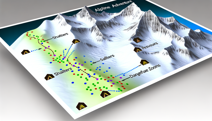 TESTPLAY 3D Maps: Art Meets Alpine Adventure