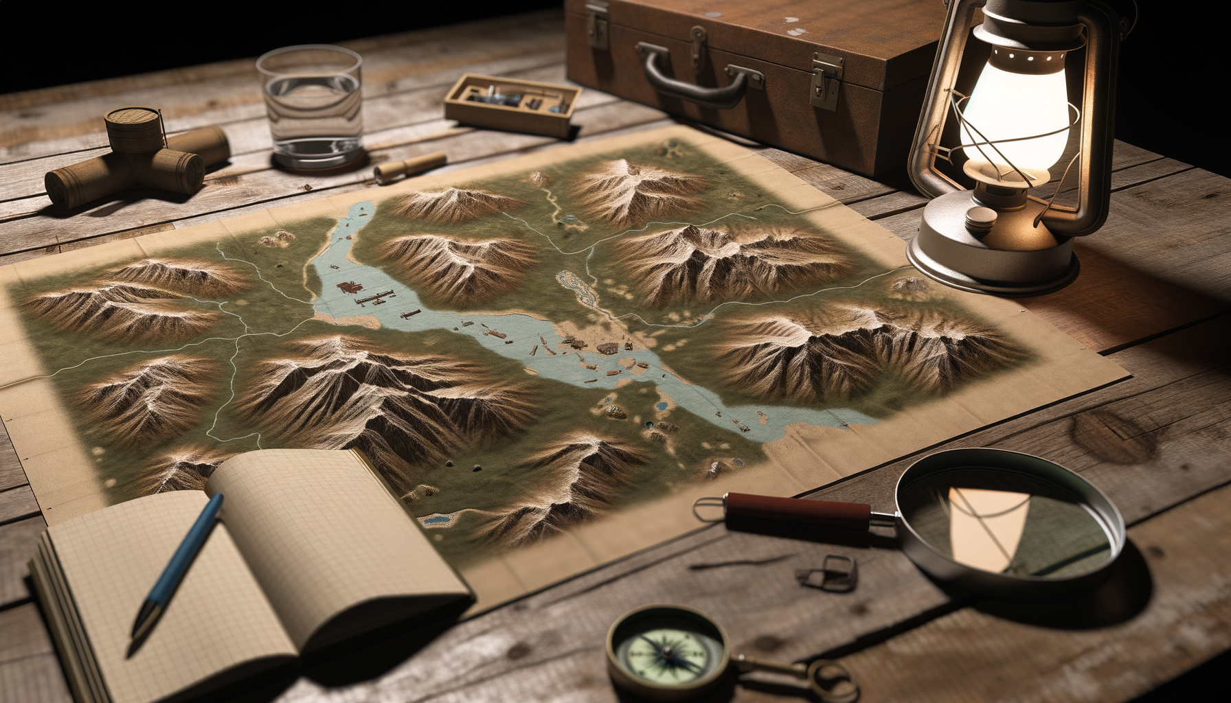 Using Raised Relief Maps to Plan Your Next Adventure