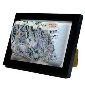 TestPlayNA 3D ski resort map of Park City showing vast terrain, runs, and lifts