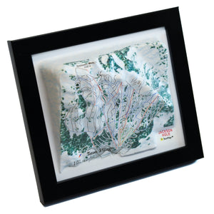TestPlayNA 3D ski resort map of Jackson Hole, Tetons showing steep terrain, runs, and lifts