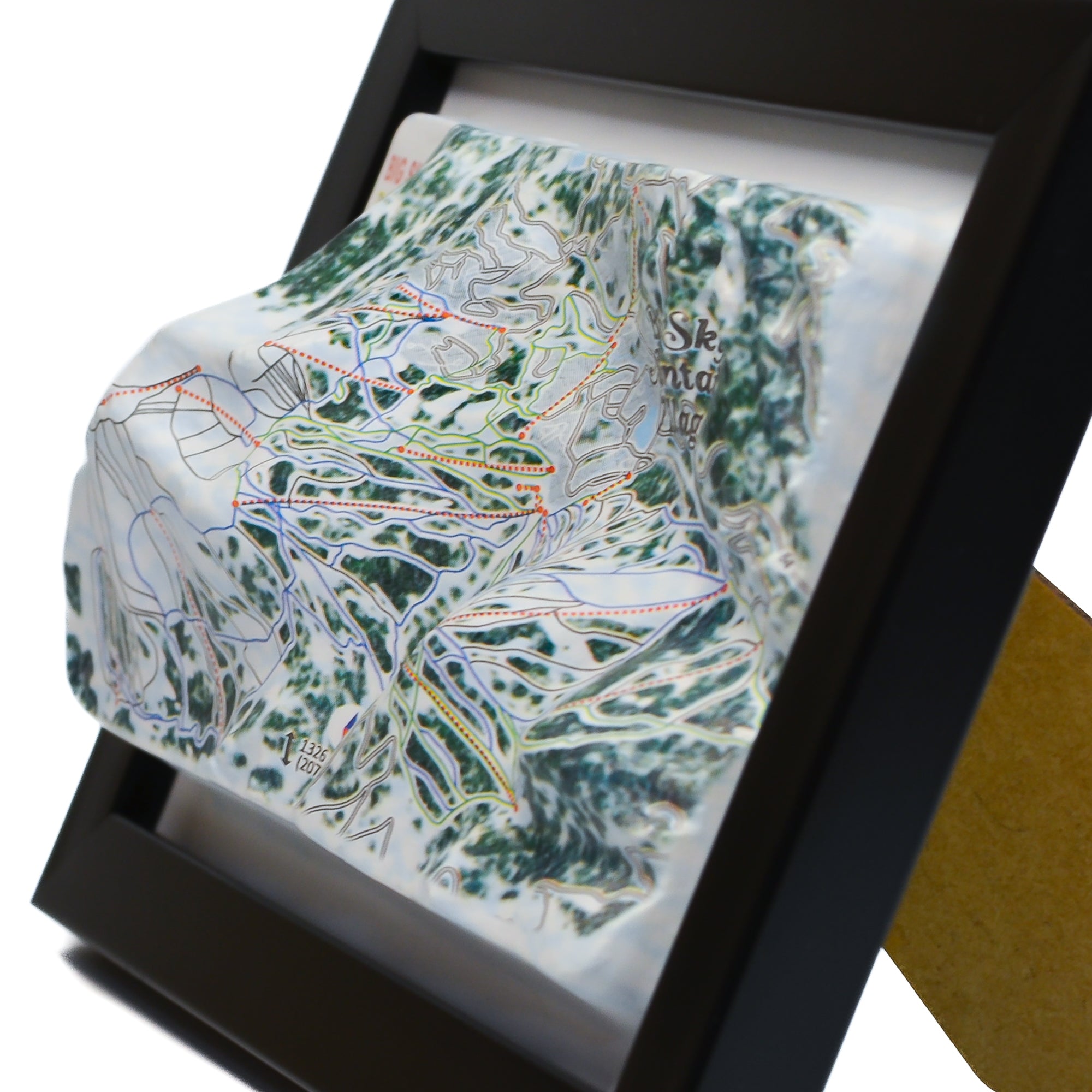 TestPlayNA 3D ski resort map of Big Sky showing vast terrain and lifts

