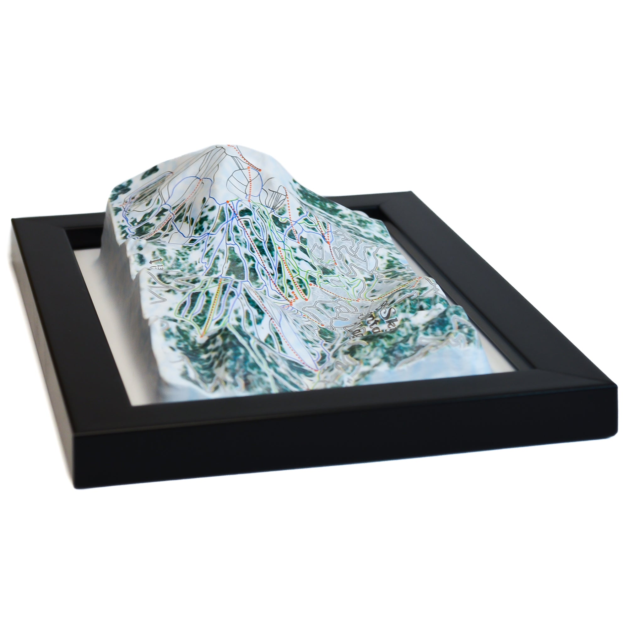 TestPlayNA 3D ski resort map of Big Sky showing vast terrain and lifts

