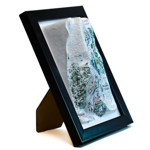 TestPlayNA 3D ski resort map of Telluride showing diverse terrain, runs, and lifts