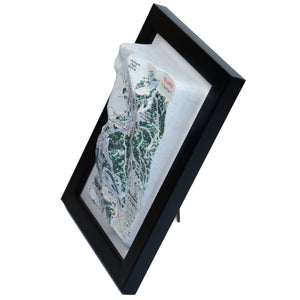TestPlayNA 3D ski resort map of Telluride showing diverse terrain, runs, and lifts