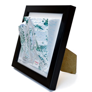 TestPlayNA 3D ski resort map of Snowmass, Aspen showing diverse terrain and lifts