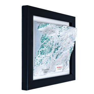 TestPlayNA 3D ski resort map of Snowmass, Aspen showing diverse terrain and lifts