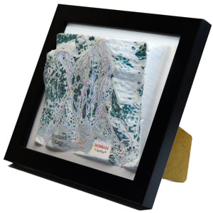 TestPlayNA 3D ski resort map of Snowmass, Aspen showing diverse terrain and lifts