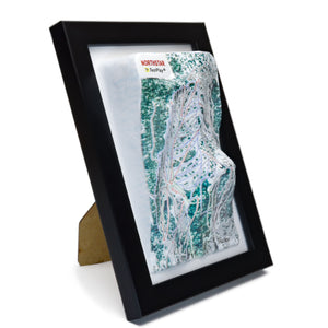 TestPlayNA 3D ski resort map of Northstar, Lake Tahoe showing terrain, runs, and lifts