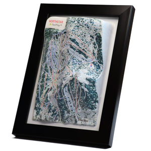 TestPlayNA 3D ski resort map of Northstar, Lake Tahoe showing terrain, runs, and lifts