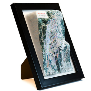 TestPlayNA 3D ski resort map of Northstar, Lake Tahoe showing terrain, runs, and lifts