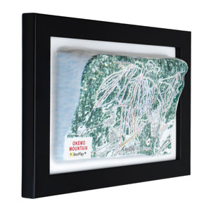 TestPlayNA 3D ski resort map of Okemo Mountain showing terrain, trails, and lifts