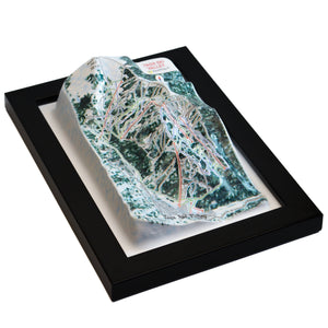 TestPlayNA 3D ski resort map of Taos Ski Valley showing terrain, runs, and lifts