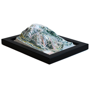 TestPlayNA 3D ski resort map of Winter Park showing varied terrain and lifts