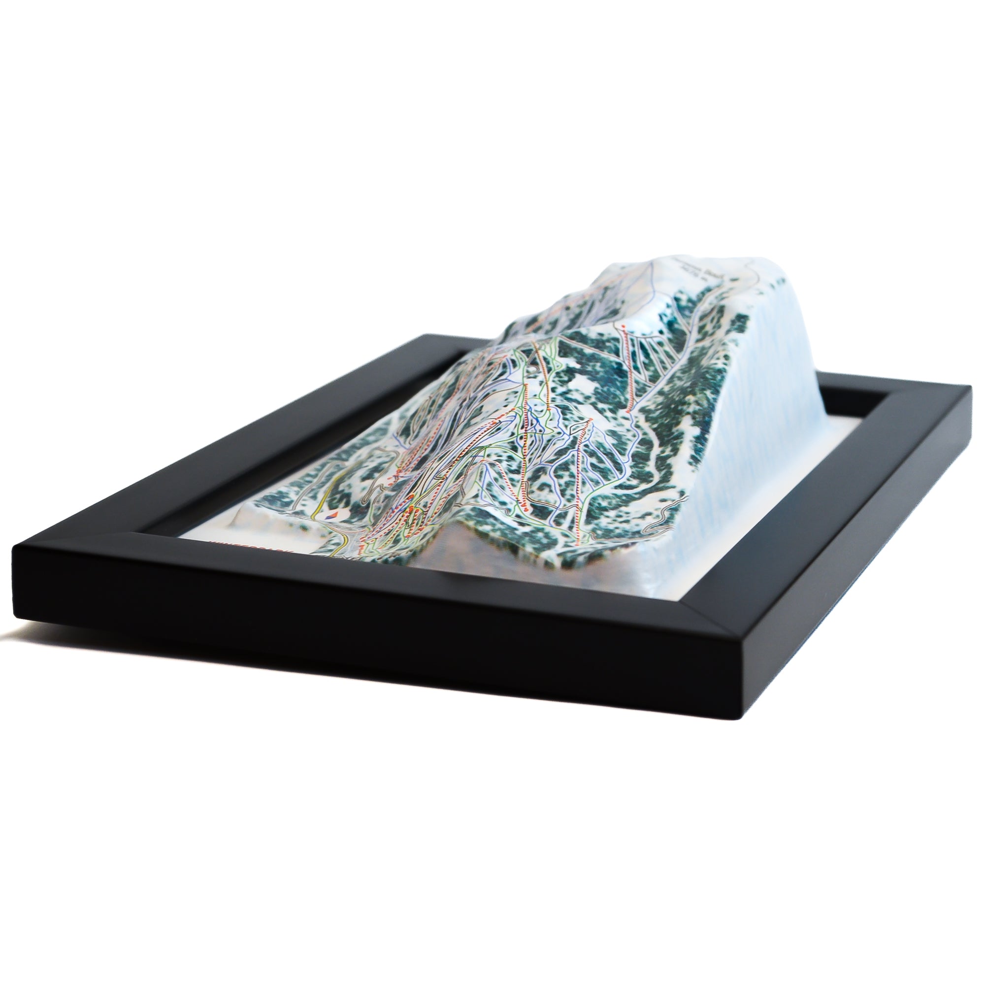 TestPlayNA 3D ski resort map of Winter Park showing varied terrain and lifts