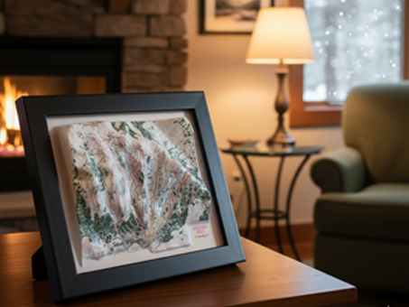 TestPlayNA 3D ski resort map of Keystone showing terrain, runs, and lifts