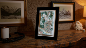 TestPlayNA 3D ski resort map of Vail, Rocky Mountains showing terrain, runs, and back bowls